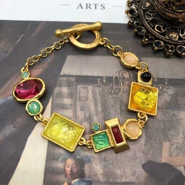 charm bracelets fog gold medieval colored diamond jelly glaze irregular geometric 230309, Golden;silver
charm bracelets fog gold medieval colored diamond jelly glaze irregular geometric 230309, Golden;silver