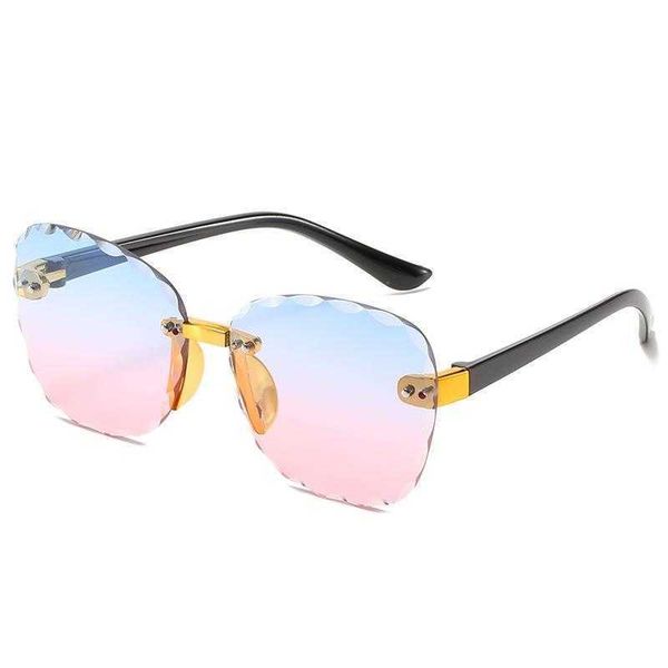 fashion square crystal lace kids sunglasses special frameless trimming boys and, Blue
fashion square crystal lace kids sunglasses special frameless trimming boys and, Blue