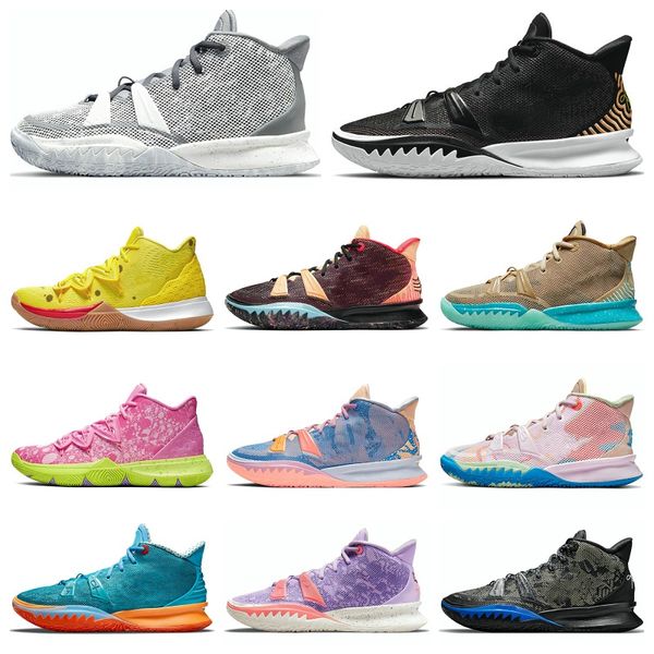kyrie 7 7s basketball shoes men's women's og kyries 7s sponge sandy creator hendrix horus rayguns daybreak squidward men black whi
kyrie 7 7s basketball shoes men's women's og kyries 7s sponge sandy creator hendrix horus rayguns daybreak squidward men black whi