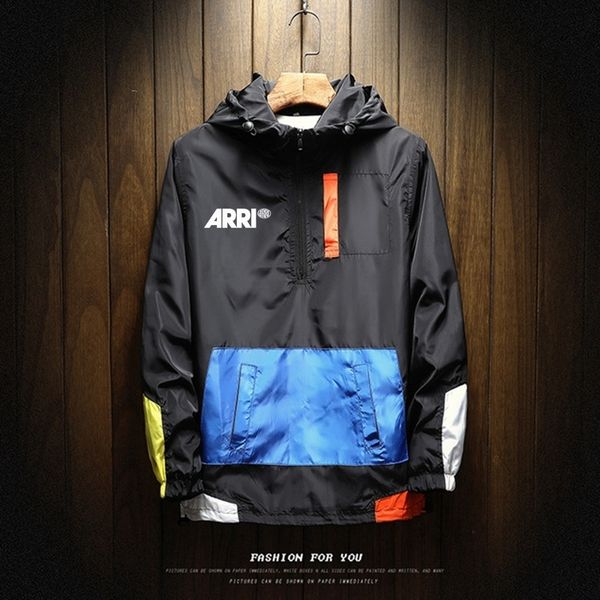 men's jackets spring autumn patchwork streetwear men hooded casual arri print windbreaker jacket male hip hop coat homme 230309, Black;brown
men's jackets spring autumn patchwork streetwear men hooded casual arri print windbreaker jacket male hip hop coat homme 230309, Black;brown