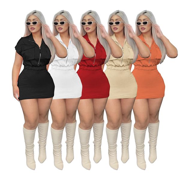 new designer summer dresses women short sleeve mini dress ladies stand collar casual sports dress with pockets holidays wear wholesale cloth, Black;gray
new designer summer dresses women short sleeve mini dress ladies stand collar casual sports dress with pockets holidays wear wholesale cloth, Black;gray