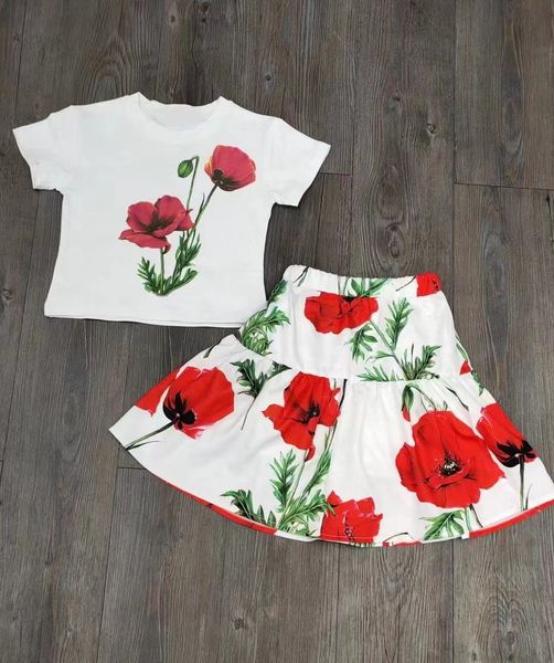 2023 fashion girls clothing sets summer new children printed short-sleeved t-shirts and skirts suit kids baby clothes, White
2023 fashion girls clothing sets summer new children printed short-sleeved t-shirts and skirts suit kids baby clothes, White