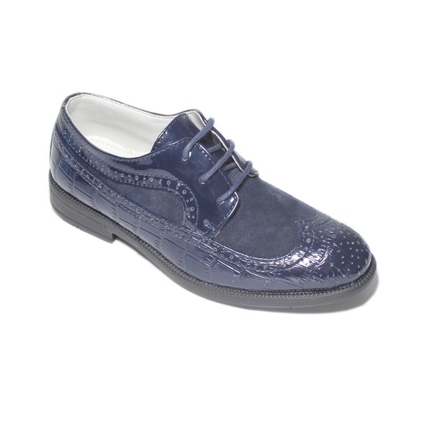 first walkers spring and autumn boys formal shoes navy blue suede faux patent leather infant junior communion party weddings prom brogue 230
first walkers spring and autumn boys formal shoes navy blue suede faux patent leather infant junior communion party weddings prom brogue 230