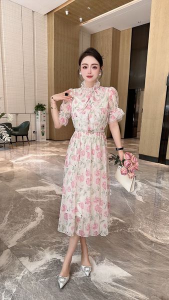 runway dresses dress slim fit new style standing neck short sleeve big swing temperament print dress simple fashion medium length spring and, Black
runway dresses dress slim fit new style standing neck short sleeve big swing temperament print dress simple fashion medium length spring and, Black