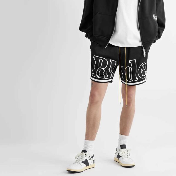 2023s men shorts men's pants rhude mesh printed fabric pocket panel sports drawcord loose high street couple capris fashion, Black
2023s men shorts men's pants rhude mesh printed fabric pocket panel sports drawcord loose high street couple capris fashion, Black