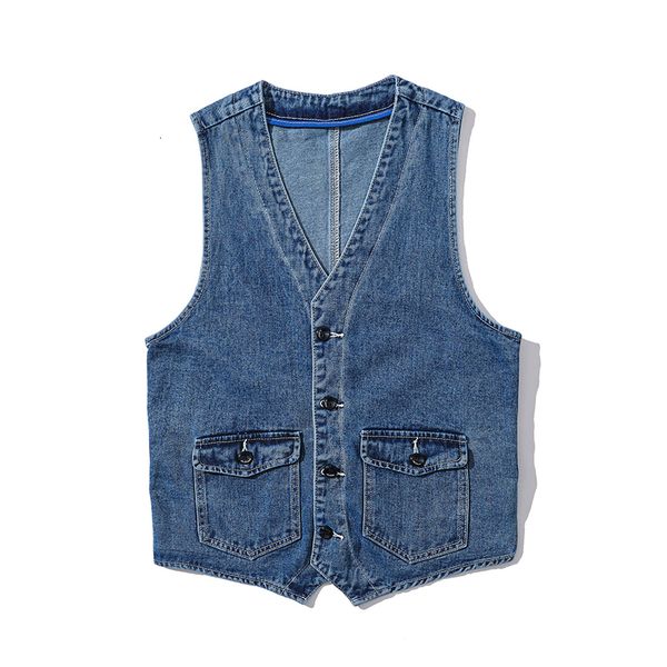 men's vests denim jacket spring summer jeans vneck design korean loose casual fashion allmatch style male clothing 230309, Black;white
men's vests denim jacket spring summer jeans vneck design korean loose casual fashion allmatch style male clothing 230309, Black;white