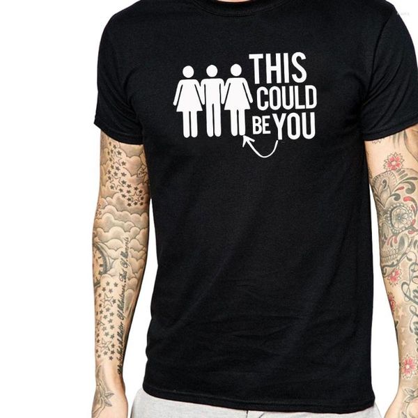 men's t shirts funny man threesome print cotton shirt this could be you gag gift for boy friend summer tees drop, White;black
men's t shirts funny man threesome print cotton shirt this could be you gag gift for boy friend summer tees drop, White;black