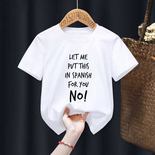 t-shirts espanol funny boy girl t-shirts kid children anime gift present little baby harajuku clothes drop ship l230309, Blue
t-shirts espanol funny boy girl t-shirts kid children anime gift present little baby harajuku clothes drop ship l230309, Blue