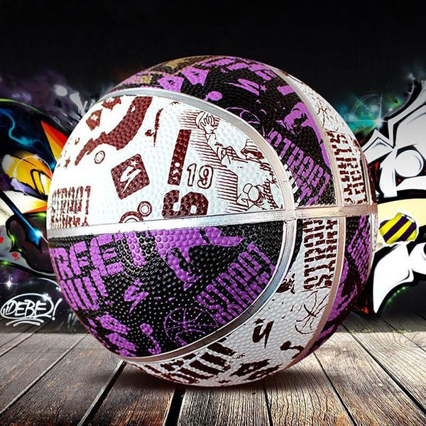 balls graffiti basketball natural rubber surface butyl bladder basket ball official size 7 training streetball 230308
balls graffiti basketball natural rubber surface butyl bladder basket ball official size 7 training streetball 230308