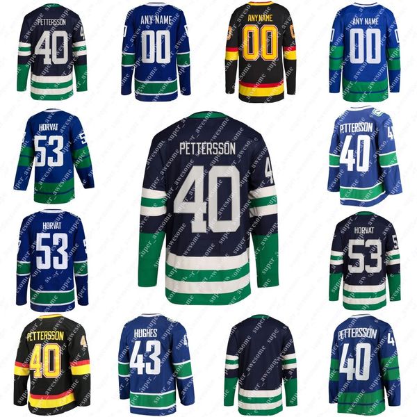 custom 43 quinn hughes jersey 40 elias pettersson 53 bo horvat 6 brock boeser 10 pavel bure navy reverse retro hockey jerseys black blue sti, Black;red
custom 43 quinn hughes jersey 40 elias pettersson 53 bo horvat 6 brock boeser 10 pavel bure navy reverse retro hockey jerseys black blue sti, Black;red