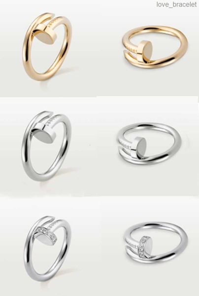 nail ring designer ring for women/men gold rings wedding band titanium steel gold-plated never fade not allergic, Silver
nail ring designer ring for women/men gold rings wedding band titanium steel gold-plated never fade not allergic, Silver
