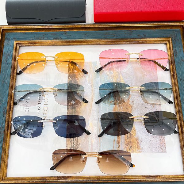 wholesale cool sunglasses selling style sunglasses black and white vertical stripes buffalo horn rimless male female glasses unisex, White;black
wholesale cool sunglasses selling style sunglasses black and white vertical stripes buffalo horn rimless male female glasses unisex, White;black