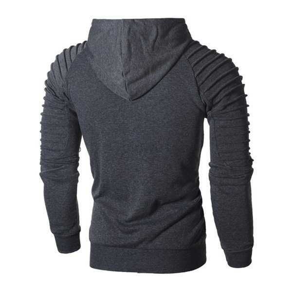 men casual fashion sweatshirt 's pullover coats striped pleated raglan sleeve hoodie with pockets plug size 3xl 1qgmu, Black
men casual fashion sweatshirt 's pullover coats striped pleated raglan sleeve hoodie with pockets plug size 3xl 1qgmu, Black