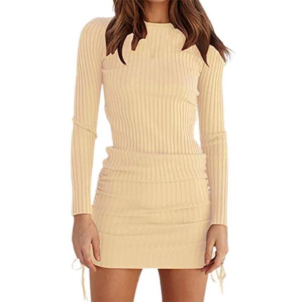 casual fashionable long sleeves solid color soft to touch girls comfortable wear bodycon, Black;gray
casual fashionable long sleeves solid color soft to touch girls comfortable wear bodycon, Black;gray