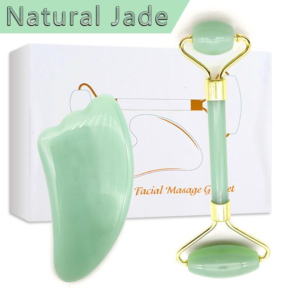 face massager massage roller double heads jade stone gua sha tools face lift body relaxation slimming beauty health skin care set 230309
face massager massage roller double heads jade stone gua sha tools face lift body relaxation slimming beauty health skin care set 230309