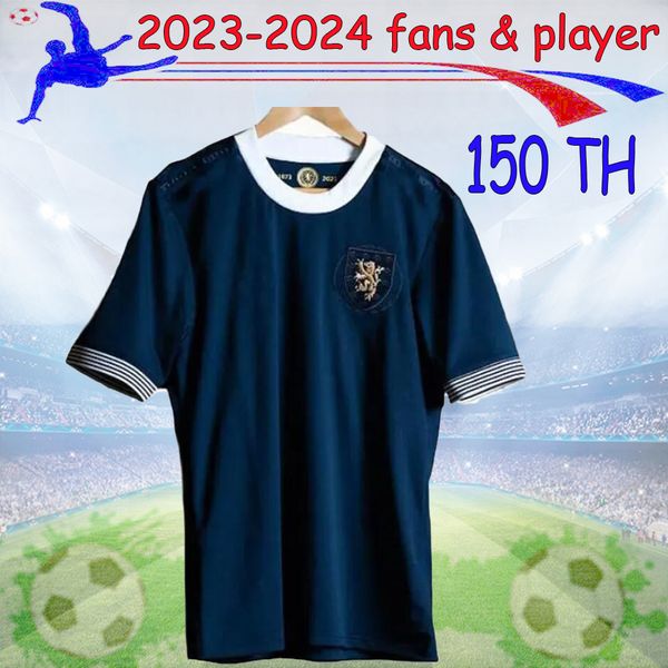 s-4xl 2023 scotland 150th anniversary soccer jerseys blue special edition tierney dykes adams football shirt 23 24 christie mcgregor mcginn, Black;yellow
s-4xl 2023 scotland 150th anniversary soccer jerseys blue special edition tierney dykes adams football shirt 23 24 christie mcgregor mcginn, Black;yellow