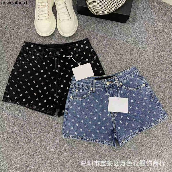 wonmen short quality 2023 spring new aw king full diamond heavy industry wang waist slim denim shorts women's short, Blue
wonmen short quality 2023 spring new aw king full diamond heavy industry wang waist slim denim shorts women's short, Blue