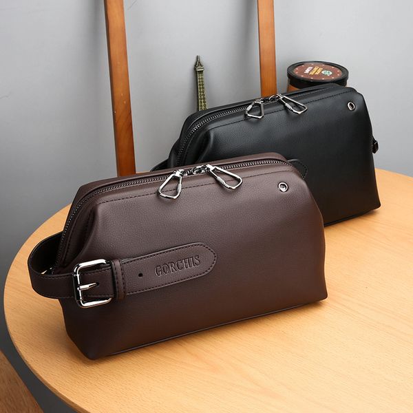 popular men's handbags card holders pu mobile bags soft moneybag large-capacity business fashionable gift leisure, Red;black
popular men's handbags card holders pu mobile bags soft moneybag large-capacity business fashionable gift leisure, Red;black