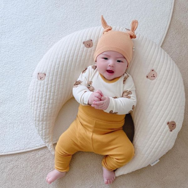 pillows ins baby pillow embroidery bear moon cotton soft and skin-friendly child bed born surround anti-collision safety waist 230309
pillows ins baby pillow embroidery bear moon cotton soft and skin-friendly child bed born surround anti-collision safety waist 230309