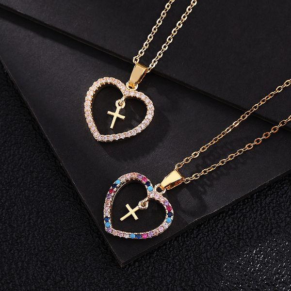 fasion jewelry necklace 16inch love heart cross pandent for party festival wearing gift suitable gold plated 6pcs/lot, Silver
fasion jewelry necklace 16inch love heart cross pandent for party festival wearing gift suitable gold plated 6pcs/lot, Silver