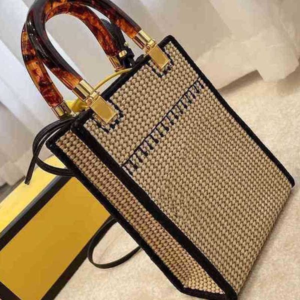 fbag bags women sunshine mini tote shopping wallet fashion handbag shoulder leather luxury brand designer crossbody straw beach purses 22030
fbag bags women sunshine mini tote shopping wallet fashion handbag shoulder leather luxury brand designer crossbody straw beach purses 22030