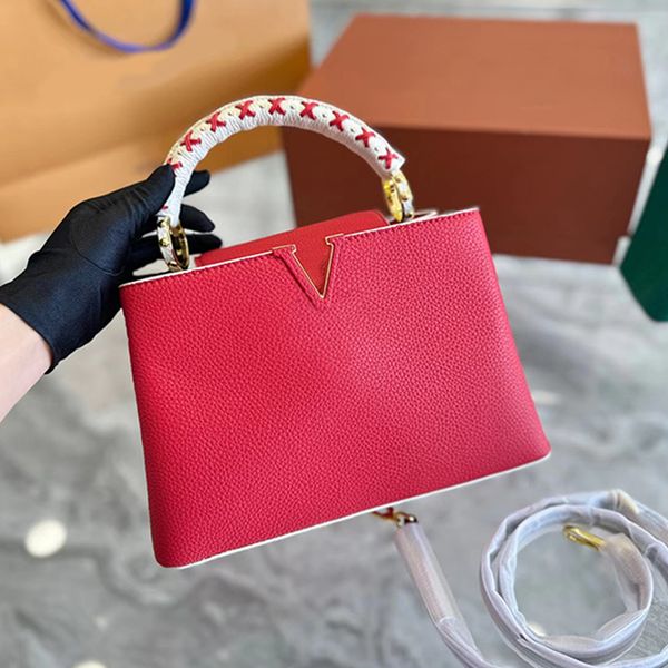 handle women designer shoulder bags capucines bb totes crossbody bag aurillon leather handbags woman mid size luxury purses handbag
handle women designer shoulder bags capucines bb totes crossbody bag aurillon leather handbags woman mid size luxury purses handbag