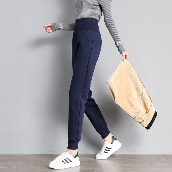 women's pants capris peledress women thick warm winter harem pants casual loose korean style sweatpants high waist joggers female cashm, Black;white
women's pants capris peledress women thick warm winter harem pants casual loose korean style sweatpants high waist joggers female cashm, Black;white