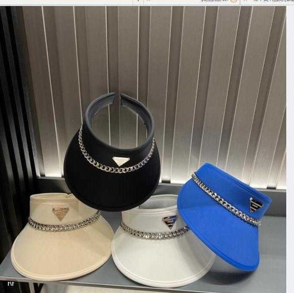 designer womens bucket sun hats 2023 summer new fashion outdoor metal chain visors snapback skull caps stingy big brim hat visor for women v, Blue;gray
designer womens bucket sun hats 2023 summer new fashion outdoor metal chain visors snapback skull caps stingy big brim hat visor for women v, Blue;gray