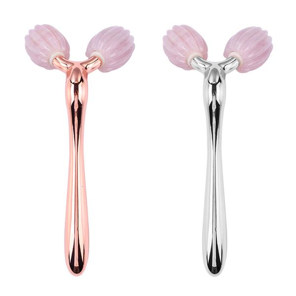 face care devices 3d jade roller massager for rose quartz natural stone massage 360 rotate wrinkles remove skin slimming tool 230309
face care devices 3d jade roller massager for rose quartz natural stone massage 360 rotate wrinkles remove skin slimming tool 230309