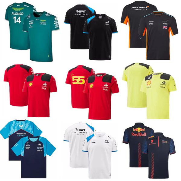 2023 24 formula 1 f1 racing mclaren aston martin sets carlos sainz charles leclerc set up t-shirt casual breathable polo summer car logo mot, Black
2023 24 formula 1 f1 racing mclaren aston martin sets carlos sainz charles leclerc set up t-shirt casual breathable polo summer car logo mot, Black