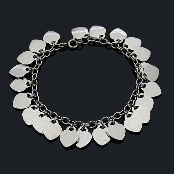 titanium sport accessories chain female bracelet designer s 24 heart charm love gold silver rose as a girlfriend christmas gift
titanium sport accessories chain female bracelet designer s 24 heart charm love gold silver rose as a girlfriend christmas gift