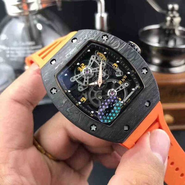 business mechanical watch richa milles luxury leisure mens rm17-01 fully automatic carbon fiber tape fashion swiss movement wristwatches hig, Slivery;black
business mechanical watch richa milles luxury leisure mens rm17-01 fully automatic carbon fiber tape fashion swiss movement wristwatches hig, Slivery;black