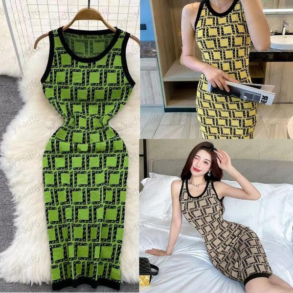 summer new vest women's dress casual casual dresses skirt designer high-end f letter luxury retro slimming heart liver jacquard knitted, Black;gray
summer new vest women's dress casual casual dresses skirt designer high-end f letter luxury retro slimming heart liver jacquard knitted, Black;gray
