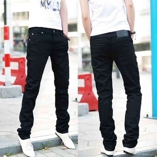 men's jeans 2022 summer fashion solid color skinny pencil slim pants casual trousers y2303, Blue
men's jeans 2022 summer fashion solid color skinny pencil slim pants casual trousers y2303, Blue