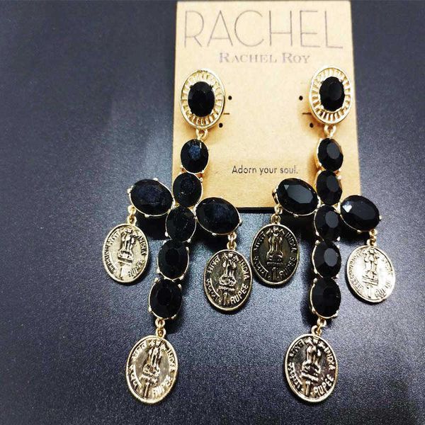 earings french earrings and ancient coins series black stone fashion women's art relief middle, Golden
earings french earrings and ancient coins series black stone fashion women's art relief middle, Golden