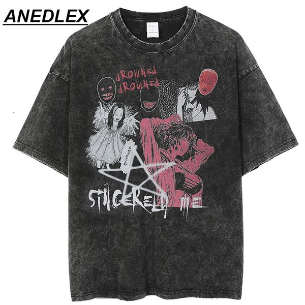 men's tshirts men hip hop streetwear oversize t shirt women thriller comic graphics tshirt summer washed old fujiang anime tees 230309, White;black
men's tshirts men hip hop streetwear oversize t shirt women thriller comic graphics tshirt summer washed old fujiang anime tees 230309, White;black