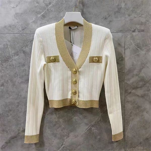 designer women's sweaters jacket high street vintage short coat fashion casual jacket puffy sleeve slim knit jacket, White;black
designer women's sweaters jacket high street vintage short coat fashion casual jacket puffy sleeve slim knit jacket, White;black