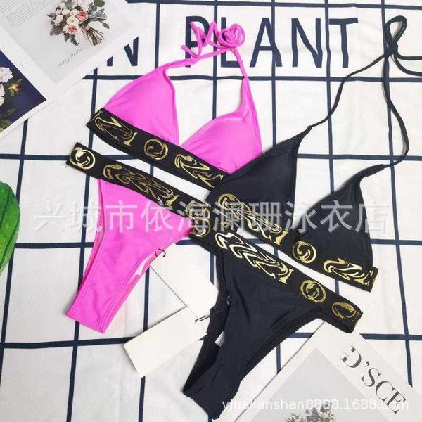 monokinis designer luxury beach bikinis brand letter gilded split women's briefs with backless tightfitting net red holiday swimsuit, Black
monokinis designer luxury beach bikinis brand letter gilded split women's briefs with backless tightfitting net red holiday swimsuit, Black