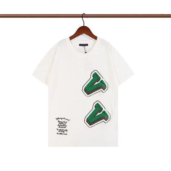 23ss plain t shirt designer tide t shirts chest letter laminated print short sleeve high street loose oversize casual t-shirt 100% pure cott, White;black
23ss plain t shirt designer tide t shirts chest letter laminated print short sleeve high street loose oversize casual t-shirt 100% pure cott, White;black