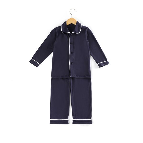 pajamas 100% cotton navy solid color boys girls sleepwear button family matching children christmas ruffle kids pyjamas 230310, Blue;red
pajamas 100% cotton navy solid color boys girls sleepwear button family matching children christmas ruffle kids pyjamas 230310, Blue;red
