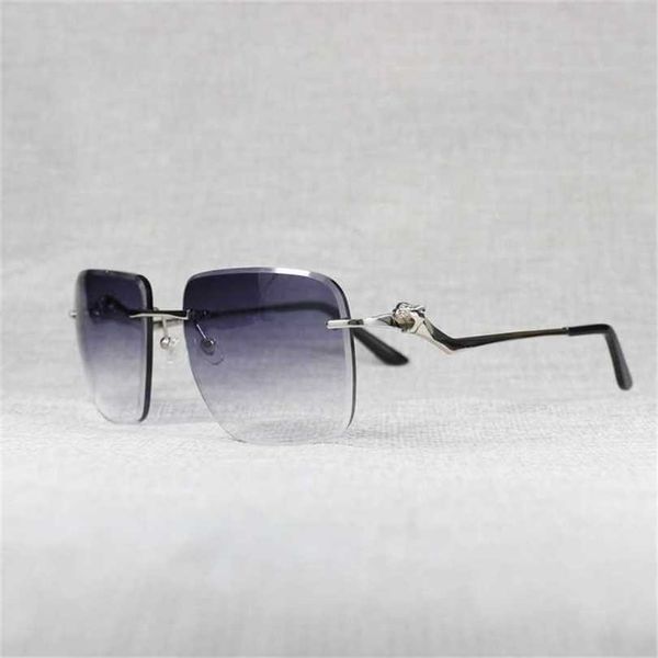 sunglasses oversize rimless sunglasses men leopard style new lens shape women shade clear galsses frame reading gafas for outdoorkajia 2023, White;black
sunglasses oversize rimless sunglasses men leopard style new lens shape women shade clear galsses frame reading gafas for outdoorkajia 2023, White;black