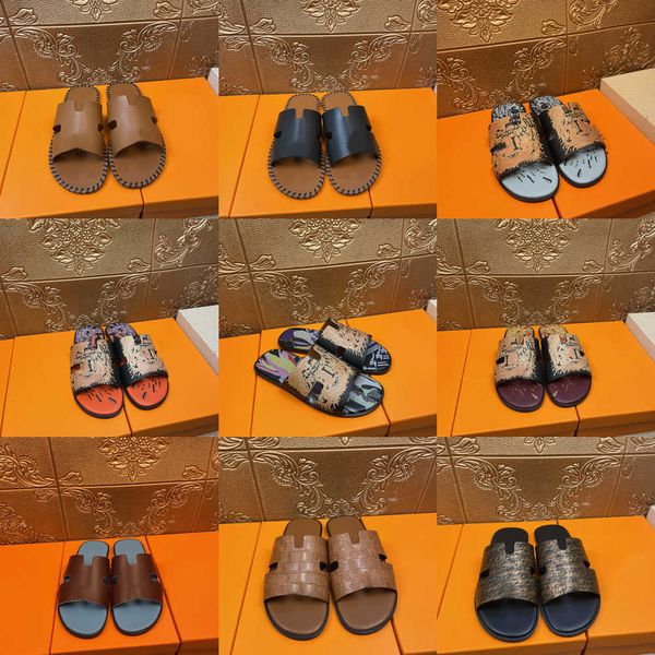 selling fashion paris luxe designer men's slipper h heritage leather calfskin sandals izmir flip flop men loafers flats large size eu38, Black
selling fashion paris luxe designer men's slipper h heritage leather calfskin sandals izmir flip flop men loafers flats large size eu38, Black