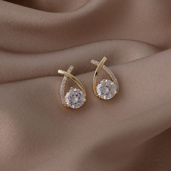 silver color x shape cross zircon stud earrings female all-match simple unique design charm jewelry couple gift, Golden;silver
silver color x shape cross zircon stud earrings female all-match simple unique design charm jewelry couple gift, Golden;silver