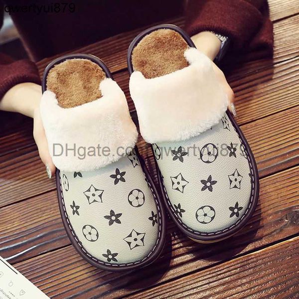 qwertyui879 slippers winter home plush leather slippers lovers personality fashion warm couples indoor cotton shoes large size 35-44 0310/23, Black
qwertyui879 slippers winter home plush leather slippers lovers personality fashion warm couples indoor cotton shoes large size 35-44 0310/23, Black