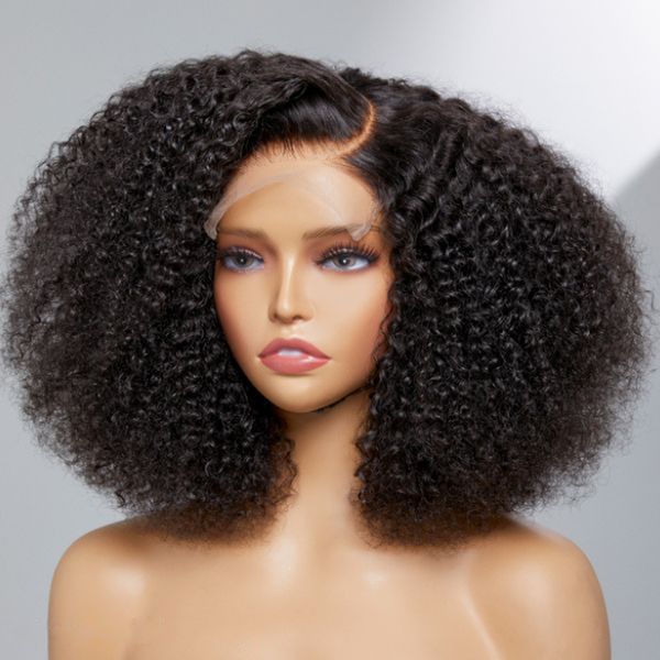 250% jerry curly human hair wigs 13x4 hd transparent lace frontal wig for women bob style 4x4 closure wig pre-plucked full end, Black;brown
250% jerry curly human hair wigs 13x4 hd transparent lace frontal wig for women bob style 4x4 closure wig pre-plucked full end, Black;brown
