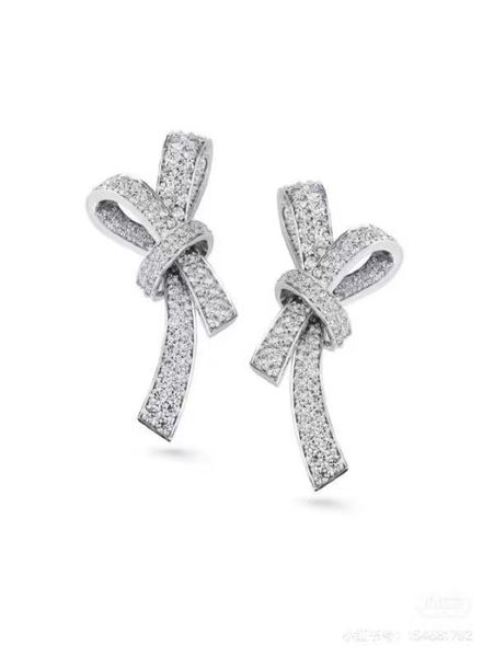 luxury designer jewelry women fully-diamond bow earring chenal earrings studs new fashion, Golden;silver
luxury designer jewelry women fully-diamond bow earring chenal earrings studs new fashion, Golden;silver