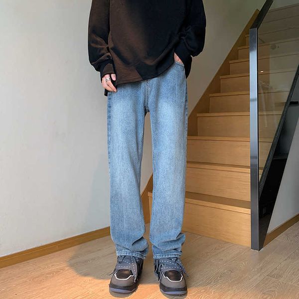 men's jeans 2023 spring new vintage blue korean version loose straight casual pants fashion versatile trousers dark y2303
men's jeans 2023 spring new vintage blue korean version loose straight casual pants fashion versatile trousers dark y2303