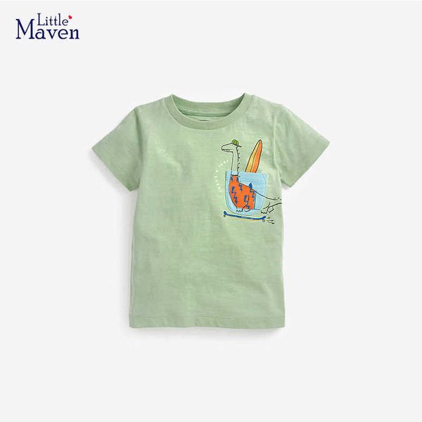 t-shirts little maven 2023 summer new cute tees shirts cartoon dinosaurs pattern baby boys clothes for children's clothing cotton l230, Blue
t-shirts little maven 2023 summer new cute tees shirts cartoon dinosaurs pattern baby boys clothes for children's clothing cotton l230, Blue