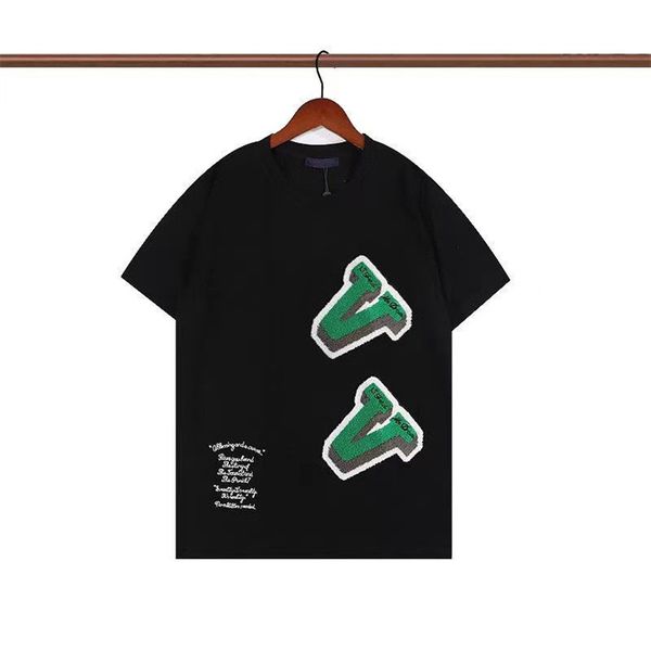 23ss plain t shirt designer tide t shirts chest letter laminated print short sleeve high street loose oversize casual t-shirt 100% pure cott, White;black
23ss plain t shirt designer tide t shirts chest letter laminated print short sleeve high street loose oversize casual t-shirt 100% pure cott, White;black