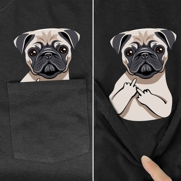 men's tshirts cloocl funny tshirt fashion brand summer pocket pug dog printed tshirt for women shirts hip hop cotton tees 230309, White;black
men's tshirts cloocl funny tshirt fashion brand summer pocket pug dog printed tshirt for women shirts hip hop cotton tees 230309, White;black